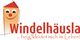 Logo mit einem lächelnden Hausgesicht und dem Text "Windelhäusla ...be(g)kleidet mich im Leben!".