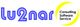 Logo mit Text "lu2nar" und "Consulting Software Service" in blau und gelb.