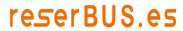 Texto del logo: "reserBUS.es" en naranja.