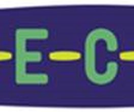Blaues Logo mit grünem Text "DIE HECKE" und gelben Strichen zwischen den Buchstaben.