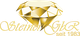 Steiner GbR-Logo mit goldenem Diamanten, Text "seit 1983".