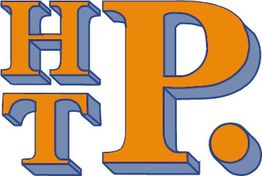 Buchstaben "H", "T" und "P" in orange mit blauen Schatten auf weißem Hintergrund.