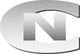Silbernes Logo mit den Buchstaben "C" und "N" ineinander verschlungen.