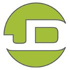 Grünes Logo mit den Buchstaben J und D in weißem Kreis.