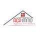 Logo de ACP Immo, agencia inmobiliaria, con diseño de casa y ventana estilizada.