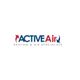 Active Air logo with arrows, tagline: Heating & Air Specialists.