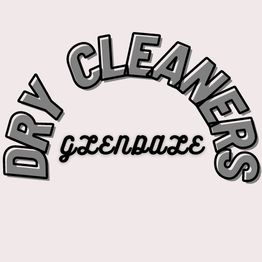 Text reading "Dry Cleaners" in bold with "Gzenpaze" below on a light background.