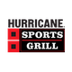 Logo of a sports grill with black and red design.