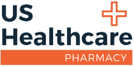US Healthcare Pharmacy logo with a red medical cross.