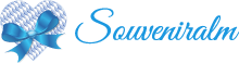 Herz aus Schnur mit blauer Schleife, daneben Text "Schaumbalm" in eleganter blauer Schrift.