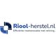 Logo van Riool-herstel.nl met slogan: Efficiënte rioolrenovatie met relining.