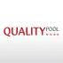 Logo mit dem Text "QUALITY POOL" auf weißem Hintergrund.