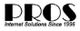 Logo: "PROS" with text "Internet Solutions Since 1996" below.
