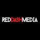 Logo with text "REDDASHMEDIA" in white and red on a black background.