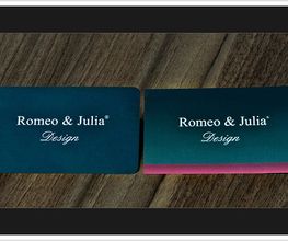 Visitenkarten - Romeo & Julia Design