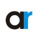 Buchstaben "ar", links schwarz, rechts blau auf weißem Hintergrund.