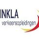 Logo van Dinkla Verkeersopleidingen met rode en gele boogvorm.