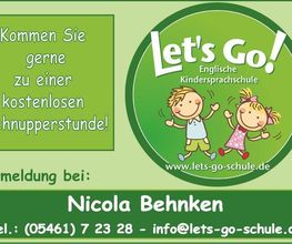 Let´s Go! Englische Kindersprachschule Logo