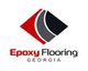 Red and black geometric logo of Epoxy Flooring Georgia.