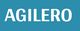 Das Wort "AGILERO" in weißen Großbuchstaben auf blauem Hintergrund.