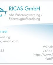 Ricas GmbH Industrieservice Abtl. Fahrzeugpflege Logo