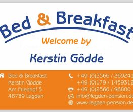 Bed & Breakfast Pension Logo