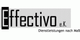 Logo mit dem Text "Effectivo e.K. Direktsleistungen nach Maß".