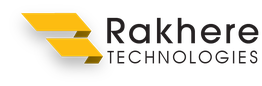 Rakhere Technologies logo with a stylized yellow "R" symbol on the left.