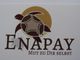 Logo mit einer Schildkröte und dem Text "ENAPAY - Mut zu Dir selbst" auf weißem Hintergrund.