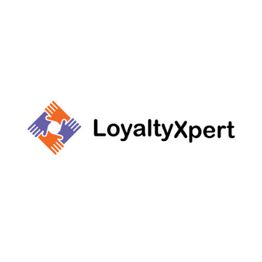 Logo with interlocking hands and "LoyaltyXpert" text.