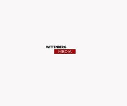 Text "Wittenberg Media" auf weißem Hintergrund, "Media" in rotem Kasten.