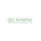 Logo of QC Kinetix with the tagline "Non-Surgical Regeneration" in green text on white background.