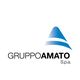 Logo di Gruppo Amato S.p.a., con triangolo blu stilizzato su fondo bianco.