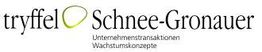 Logo mit Text: "tryffel Schnee-Gronauer, Unternehmens­transaktionen, Wachstumskonzepte".