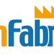 Logo mit Schriftzug "ideenfabriken" in Orange und Blau, drei gelbe Dreiecke darüber.