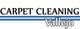 Text: "Carpet Cleaning Vallejo" with blue stripes.