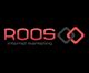 Logo van Roos Internet Marketing met rode tekst en twee in elkaar grijpende ruiten.