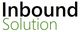 Texte "Inbound Solution" en noir et vert sur fond blanc.