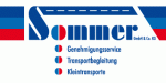 Logo von Sommer GmbH & Co. KG mit Text zu Dienstleistungen: Gerätereinigung, Transport, Kleintransporte.