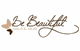 Logo mit Schriftzug "Be Beautiful NAILS & MORE" und zwei braunen Schmetterlingen links.
