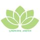 Logotipo verde de uma flor com as palavras "Gardener Service" embaixo.