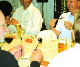 DinnerDrumming® - Rhythm & Blues zwischen Zander und Mousse   