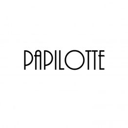 Textlogo mit dem Wort "Papilotte" in stilisierter Schrift auf weißem Hintergrund.