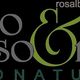 Logo con testo: "Oro Incenso & Mirra Spazio Naturale, rosalbasarcona naturopata".