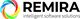 Logo von REMIRA mit buntem Kreis und Slogan "intelligent software solutions".