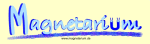 Logo mit "MagnetariUm." in blauer Schrift vor gelbem Hintergrund, darunter eine Website-URL.