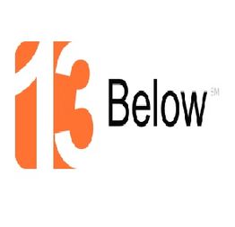 Orange and white logo with "15 Below" text on the right.