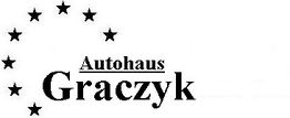 Logo von Autohaus Graczyk mit zehn Sternen im Halbkreis.