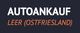"Text: 'AUTOANKAUF LEER (OSTFRIESLAND)' auf dunklem Hintergrund."