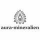 Logo mit Ornament über dem Text "Aura-Mineralien".